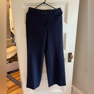 LOFT High-Waist trousers size 2. Navy.